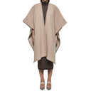 Wool And Cashmere Poncho Fendi