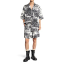Printed button-up shirt Acne Studios