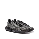 Diamond JC Monogram Glitter Leather Sneakers Jimmy Choo