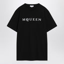 Alexander McQueen Black cotton jersey t-shirt