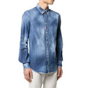 Distressed Effect Denim Shirt Dsquared²