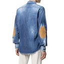 Distressed Effect Denim Shirt Dsquared²