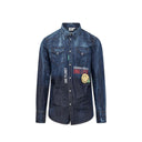 x Smiley Denim Shirt Dsquared²