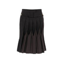 Cotton And Silk Washed Skirt Fendi