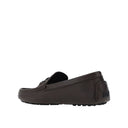 Leather Monogram Loafers Fendi