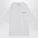 Alexander McQueen White oversized t-shirt with logo