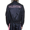 Printed Neon Universe Bomber Jacket Valentino