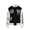 Wool Bomber Jacket Off-White