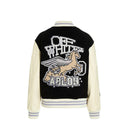 Wool Bomber Jacket Off-White