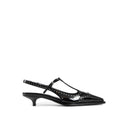 Leather Slingback Pumps Miu Miu