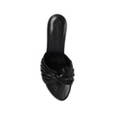 Cagole 70 Leather Sandals Balenciaga