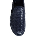 Intrecciato Leather Sneakers Bottega Veneta