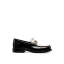 Emblem Leather Loafers Dior