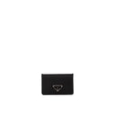 Nylon And Leather Card Holder Prada