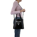 Logo Leather Tote bag Prada