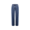 Wide Leg Denim Jeans Valentino