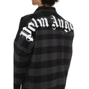 Logo Cotton Overshirt Palm Angels
