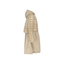 Taffeta hem padded coat Herno