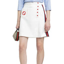 Interlocking G A-line Skirt Gucci