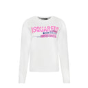 Cotton Logo Sweatshirt Dsquared²