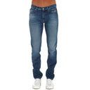 Cotton Logo Denim Jeans Versace