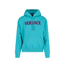 Cotton Logo Sweatshirt Versace