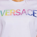 Cotton Logo T-Shirt Versace