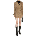Logo Trench Coat Versace