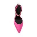 Silk Satin Pumps Versace