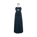 Cut-Out Ruched Maxi Dress Self-Portrait
