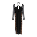Lace Trim Dress Self-Portrait