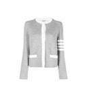 4- Bar Wool Cardigan Thom Browne