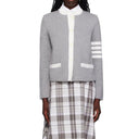 4- Bar Wool Cardigan Thom Browne