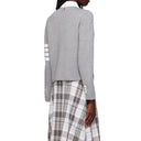 4- Bar Wool Cardigan Thom Browne