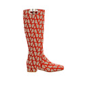 Canvas Logo Boots Valentino Garavani