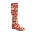 Canvas Logo Boots Valentino Garavani