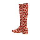 Canvas Logo Boots Valentino Garavani