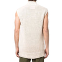 Slogan Print Vest Pullover Jil Sander