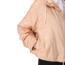 Blend Silk Zip-Up Hooded Jacket Jil Sander