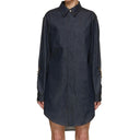 Denim Chain Shirt Dress Loewe