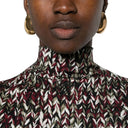Knit-Print Long Dress Loewe