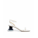 Petal Brush Leather Sandals Loewe