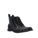 Leather Lace-Up Boots Loewe