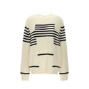 Wool Blend Striped Sweater Loewe
