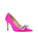 Double Bow Satin Pumps MACH & MACH