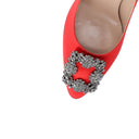 Hangisi 090 Satin Pumps Manolo Blahnik