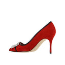 Tuberian 90 Suede Pumps Manolo Blahnik