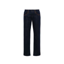 Piped-Trim Denim Jeans Miu Miu