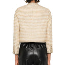 Check Lamé Jacket Miu Miu