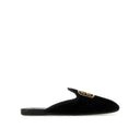 Logo Embroidered Slip-On Mules Miu Miu
